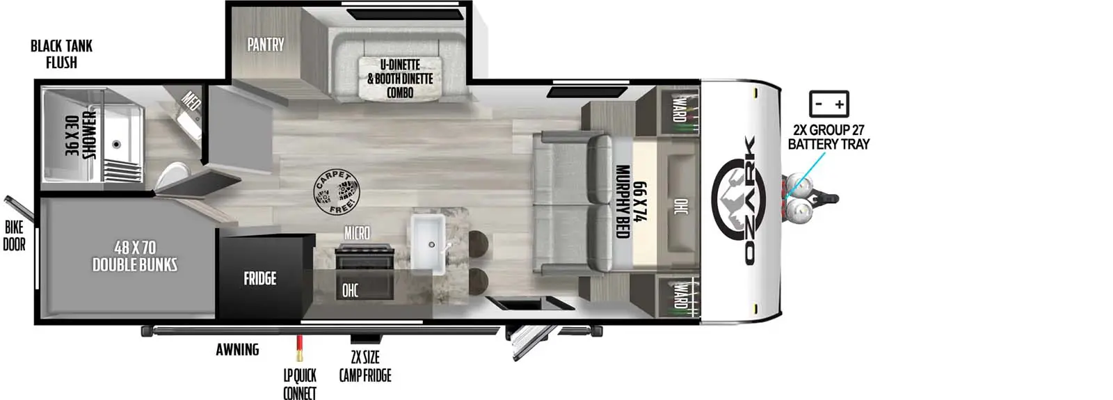 2440BHK - DSO Floorplan Image